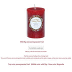 Smokeless Soy Wax Scented Candles Scented Pillar Candles Dripless Clean Burning Smokeless Dinner Candle For Wedding Party Restaurants Home Candles Church Wedding Birthday Holiday Scented Buddhist Creative Candles Stevvex