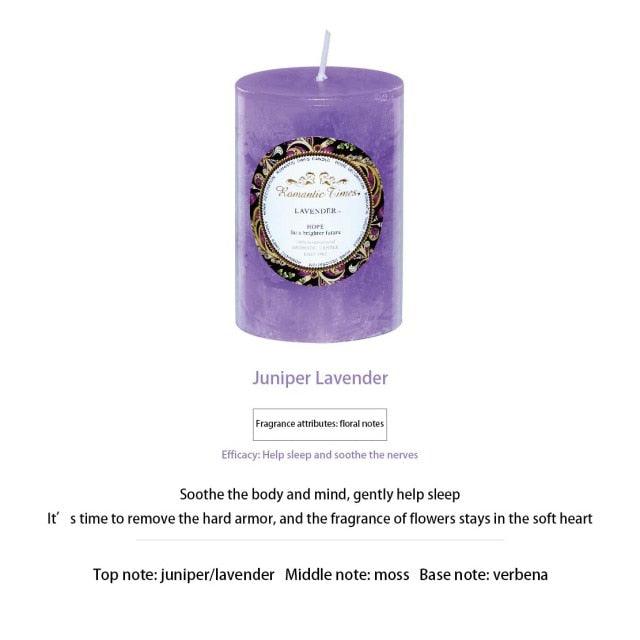 Smokeless Soy Wax Scented Candles Scented Pillar Candles Dripless Clean Burning Smokeless Dinner Candle For Wedding Party Restaurants Home Candles Church Wedding Birthday Holiday Scented Buddhist Creative Candles Stevvex