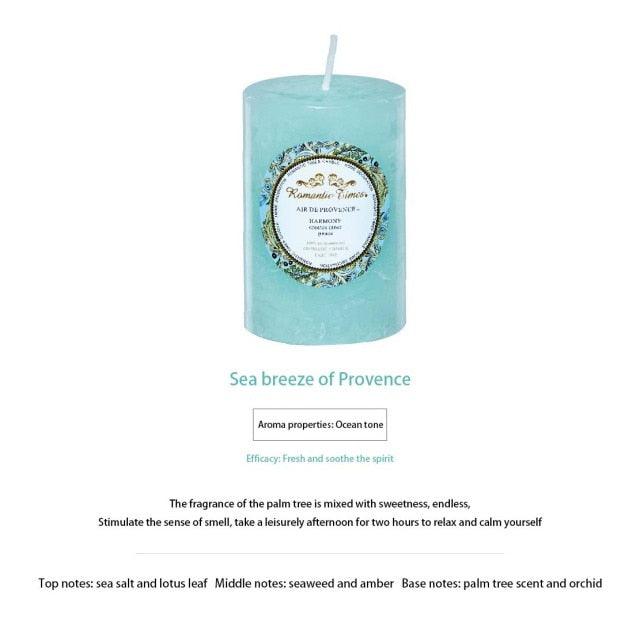 Smokeless Soy Wax Scented Candles Scented Pillar Candles Dripless Clean Burning Smokeless Dinner Candle For Wedding Party Restaurants Home Candles Church Wedding Birthday Holiday Scented Buddhist Creative Candles Stevvex