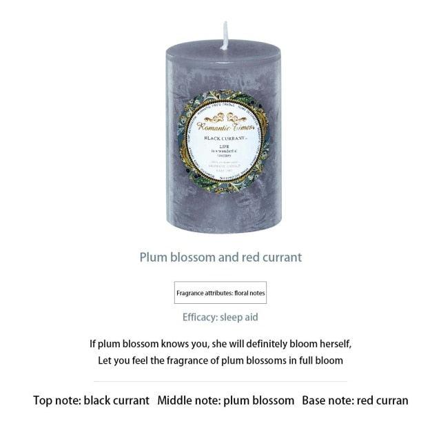 Smokeless Soy Wax Scented Candles Scented Pillar Candles Dripless Clean Burning Smokeless Dinner Candle For Wedding Party Restaurants Home Candles Church Wedding Birthday Holiday Scented Buddhist Creative Candles Stevvex