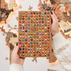 3D LED Wooden World Map 3.0 Smokey - SJB-DIAMOND ELITES
