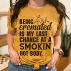 Smokin' Hot Body Tee Peachy Sunday