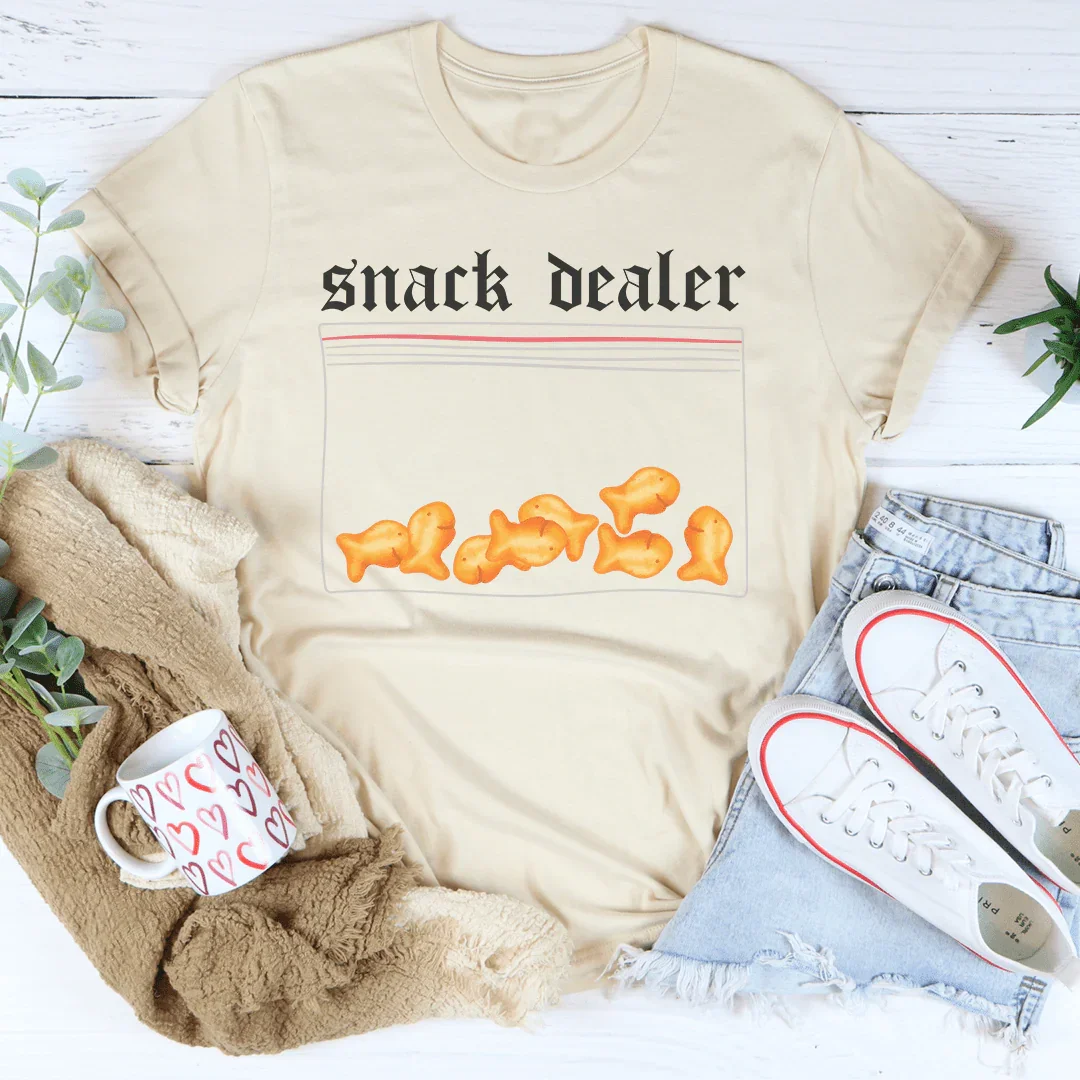 Snack Dealer Tee Peachy Sunday