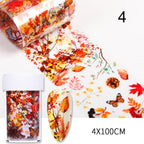 Snake Leopard Nail Foils Marble Nail Art Transfer Sticker Slider Nail Art Decal Manicuring Design Tip Decoration Decal Self-Adhesive 3D Wave Design Decoration for Women Girls Adhesive Striping Tape Nail Art Stickers Metallic Curve Strip Line Nail Decal Stevvex