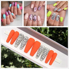 Snakeskin Nail Foils for Nails Transfer Paper Sticker Sexy Sliders Adhesive Paper Wraps Snake Nail Art Decorations Women Nail Decorations Accessories Metal Curve Stripe Lines Design Letter Nail Sticker Adhesive Decoration Stevvex