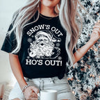 Snow's Out Ho's Out Tee Peachy Sunday
