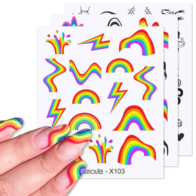 Snowflakes Nail Water Decals Christmas White Snow Transfer Sticker Decoration Slider Flower Leaf Manicuring Art Paper Tips Snowflake Bronzing Christmas Slider Nail Art 3D Decals Decoration Decals Snowflakes Elk Bear Christmas Xmas Stickers Stevvex