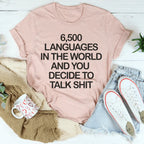 So Many Languages In The World Tee Peachy Sunday