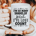 So Many Shades Ceramic Mug 15 oz Peachy Sunday