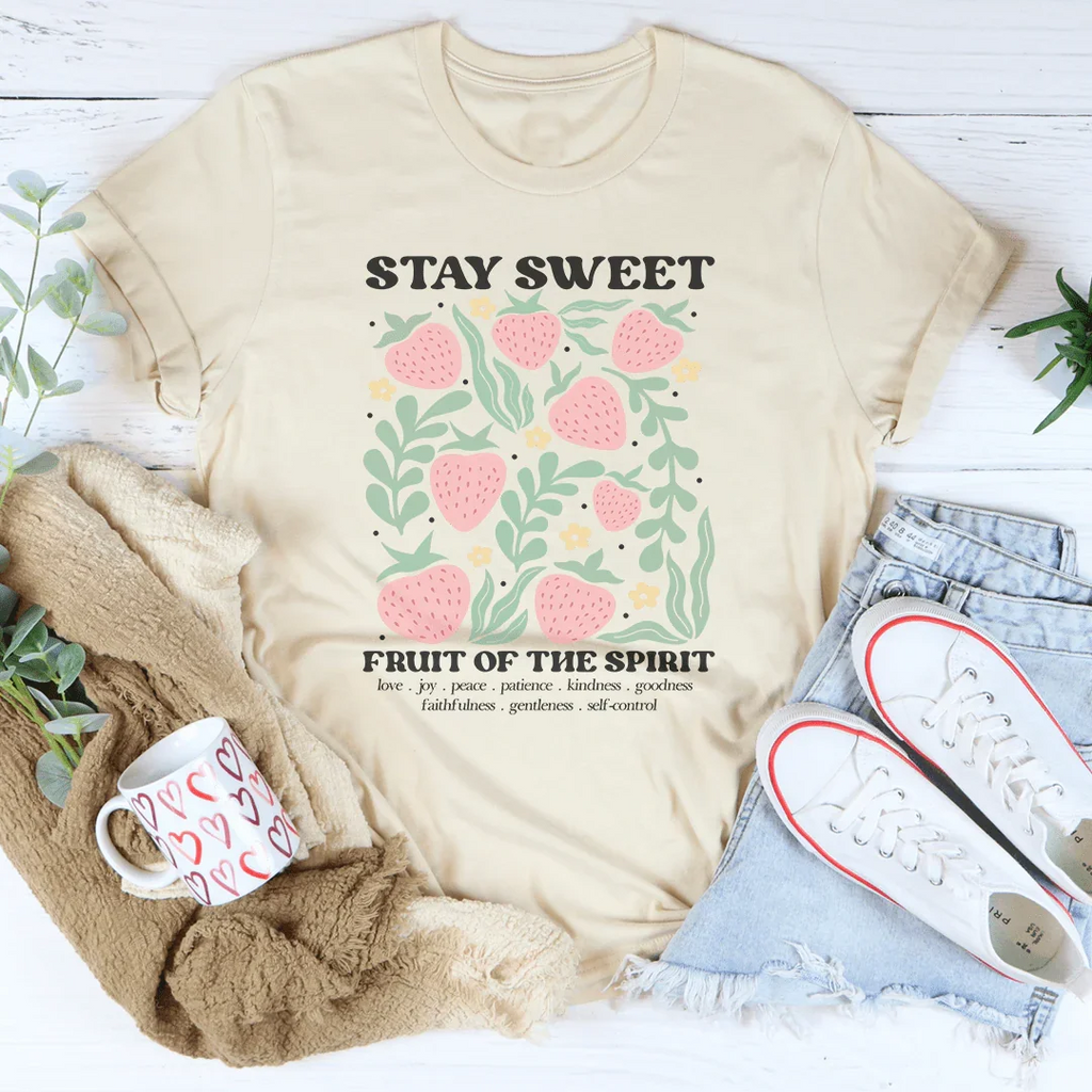 So Sweet Fruit Of The Spirit Tee Peachy Sunday