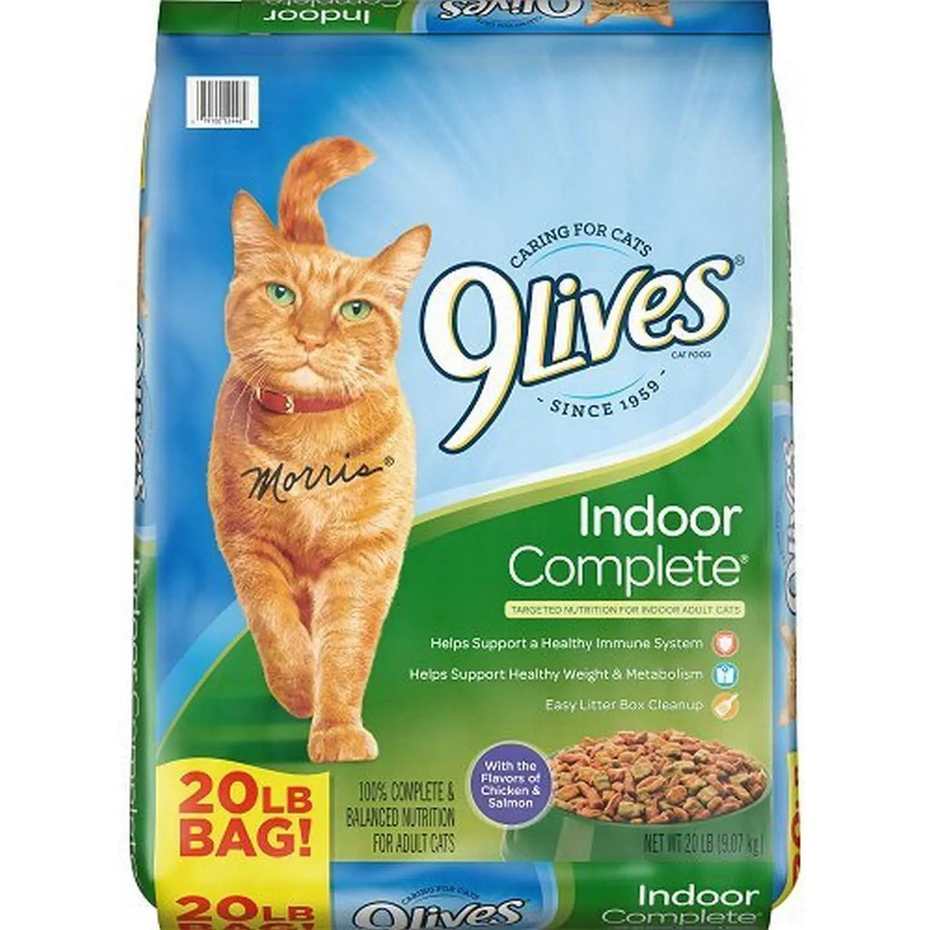 9Lives Indoor Complete Dry Cat Food 20 lb. Bag Lootquake LLC