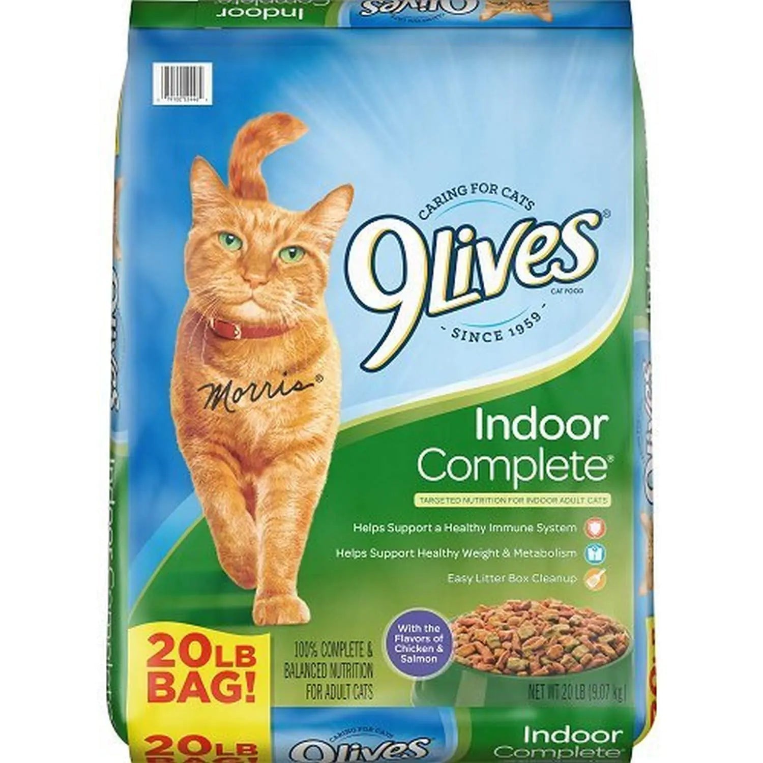 9Lives Indoor Complete Dry Cat Food 20 lb. Bag Lootquake LLC