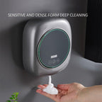 Soap Dispenser Wall Liquid Soap Dispenser USB Charging Infrared Induction Smart Kitchen Sensor Hand Washer Hand Sanitizer Liquid Infrared Soap Pump Wall-Mounted For Hospital Airport Kitchen Bathroom Hotel Ultra-Large Capacity, Stevvex