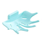Soap Holder Bathroom Shower Dish Plates Storage Box With Drain Wall Mounted Self Adhesive Plastic Supplies Bathroom Soap Rack Suction Cup Bathroom Soap Dish Holder Shower Soap Dish Saver Tray Bar Soap Sponge Holder for Shower Bathroom Tub and Kitchen Stevvex