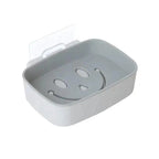 Soap Rack No Drilling Wall Mounted Double Layer Soap Holder Soap Sponge Dish Bathroom Accessories Soap Dishes Self Adhesive Soap Dish Bar Soap Holder Soap Dishes Tray Saver Case Box for Shower Bathroom Kitchen Dish Drainer Drying Rack Stevvex