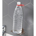 Soap Rack No Drilling Wall Mounted Double Layer Soap Holder Soap Sponge Dish Bathroom Accessories Soap Dishes Self Adhesive Shower Soap Saver Holder Stand Bathroom Bar Soap Case Adhesive Kitchen Sink Sponge Holder Drainer Wall Soap Dish Container Stevvex