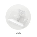 Soap Rack No Drilling Wall Mounted Double Layer Soap Holder Soap Sponge Dish Bathroom Accessories Soap Dishes Self Adhesive Soap Dish Bar Soap Holder Soap Dishes Tray Saver Case Box for Shower Bathroom Kitchen Dish Drainer Drying Rack Stevvex