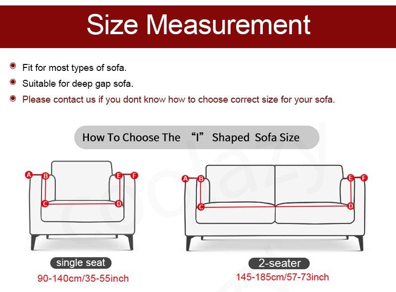 Sofa Cover Geometric Couch Cover Elastic Sofa Cover for Living Room Pets Corner L Shaped Chaise Longue Sofa Slipcover Shaped Sofa Slipcovers with Elastic Bottom, Jacquard Chaise Lounge Set for Living Room Stevvex