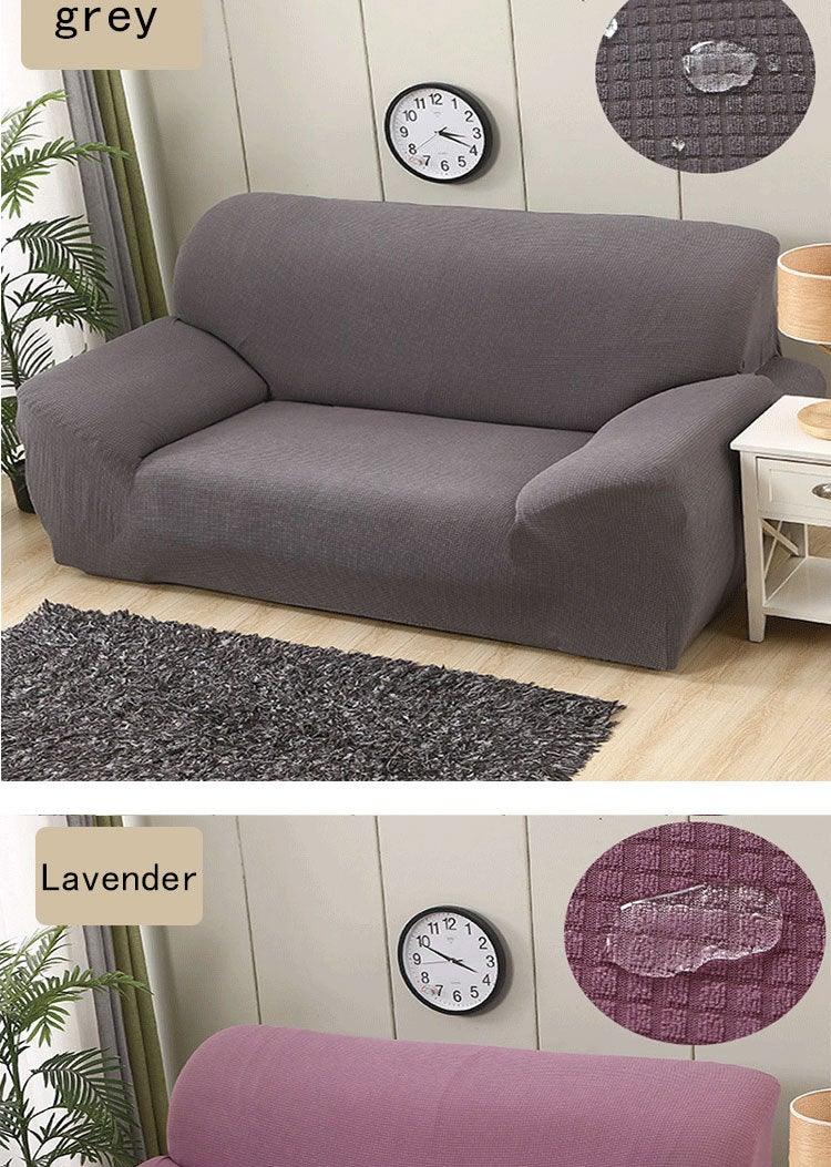 Sofa Cover Waterproof Waffle Sofa Cover All-Inclusive Thick  Sofa Towel Waterproof Sofa Cushion Waterproof Couch Cover Dual Waterproof Sofa Cover Stretch Jacquard Sofa Slipcover Leakproof Furniture Protector For Kids Stevvex
