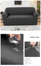 Sofa Cover Waterproof Waffle Sofa Cover All-Inclusive Thick  Sofa Towel Waterproof Sofa Cushion Waterproof Couch Cover Dual Waterproof Sofa Cover Stretch Jacquard Sofa Slipcover Leakproof Furniture Protector For Kids Stevvex