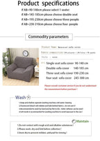 Sofa Cover Waterproof Waffle Sofa Cover All-Inclusive Thick  Sofa Towel Waterproof Sofa Cushion Waterproof Couch Cover Dual Waterproof Sofa Cover Stretch Jacquard Sofa Slipcover Leakproof Furniture Protector For Kids Stevvex