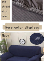 Sofa Cover Waterproof Waffle Sofa Cover All-Inclusive Thick  Sofa Towel Waterproof Sofa Cushion Waterproof Couch Cover Dual Waterproof Sofa Cover Stretch Jacquard Sofa Slipcover Leakproof Furniture Protector For Kids Stevvex