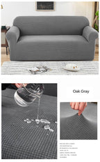 Sofa Cover Waterproof Waffle Sofa Cover All-Inclusive Thick  Sofa Towel Waterproof Sofa Cushion Waterproof Couch Cover Dual Waterproof Sofa Cover Stretch Jacquard Sofa Slipcover Leakproof Furniture Protector For Kids Stevvex
