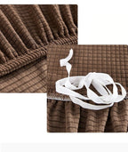 Sofa Cover Waterproof Waffle Sofa Cover All-Inclusive Thick  Sofa Towel Waterproof Sofa Cushion Waterproof Couch Cover Dual Waterproof Sofa Cover Stretch Jacquard Sofa Slipcover Leakproof Furniture Protector For Kids Stevvex