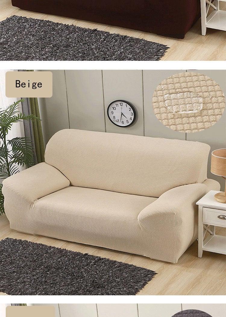 Sofa Cover Waterproof Waffle Sofa Cover All-Inclusive Thick  Sofa Towel Waterproof Sofa Cushion Waterproof Couch Cover Dual Waterproof Sofa Cover Stretch Jacquard Sofa Slipcover Leakproof Furniture Protector For Kids Stevvex
