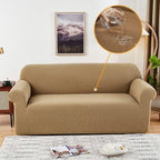 Sofa Cover Waterproof Waffle Sofa Cover All-Inclusive Thick  Sofa Towel Waterproof Sofa Cushion Waterproof Couch Cover Dual Waterproof Sofa Cover Stretch Jacquard Sofa Slipcover Leakproof Furniture Protector For Kids Stevvex