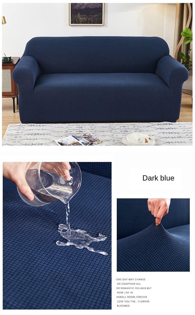 Sofa Cover Waterproof Waffle Sofa Cover All-Inclusive Thick  Sofa Towel Waterproof Sofa Cushion Waterproof Couch Cover Dual Waterproof Sofa Cover Stretch Jacquard Sofa Slipcover Leakproof Furniture Protector For Kids Stevvex