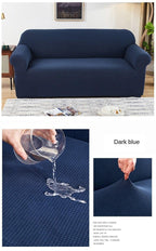 Sofa Cover Waterproof Waffle Sofa Cover All-Inclusive Thick  Sofa Towel Waterproof Sofa Cushion Waterproof Couch Cover Dual Waterproof Sofa Cover Stretch Jacquard Sofa Slipcover Leakproof Furniture Protector For Kids Stevvex