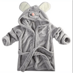 Soft And Comfortable Baby Bathrobes Cute Cartoon Animal Face Sleepwear For Babies Unique Design Hooded Sleepwear For Infants Stevvex
