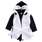 Soft And Comfortable Baby Bathrobes Cute Cartoon Animal Face Sleepwear For Babies Unique Design Hooded Sleepwear For Infants Stevvex