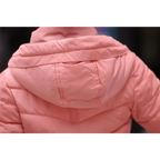 Soft And Comfortable Winter Jacket For Women Short Women's Thicken Outerwear In solid hooded Coats Zipper For Female Slim Cotton padded basic tops Stevvex