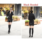 Soft And Comfortable Winter Jacket For Women Short Women's Thicken Outerwear In solid hooded Coats Zipper For Female Slim Cotton padded basic tops Stevvex