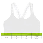 Soft And Stylish Women Sports Bra Girls Tops High Impact For Gym Top Fitness Yoga Running Sportswear For Females Stevvex