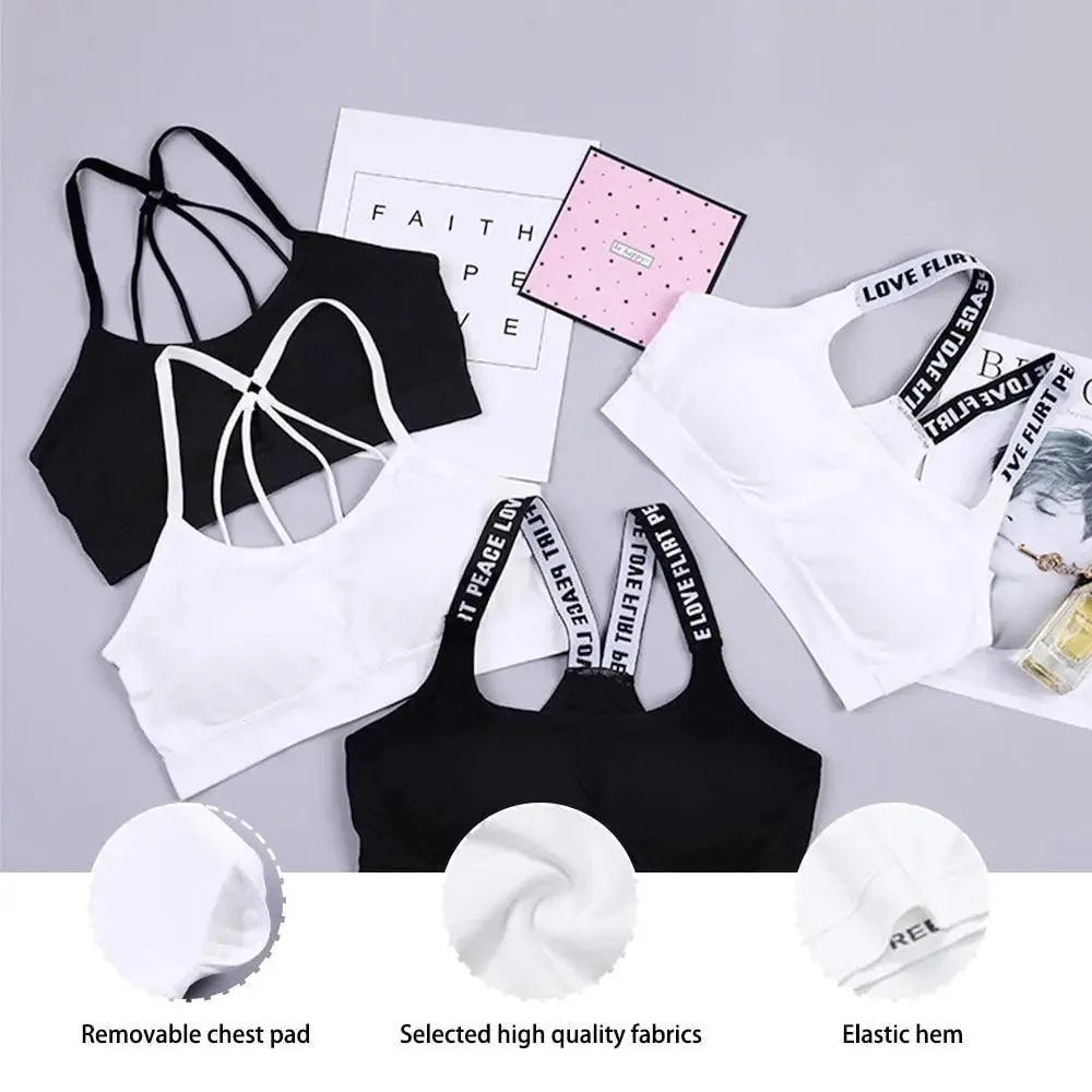 Soft And Stylish Women Sports Bra Girls Tops High Impact For Gym Top Fitness Yoga Running Sportswear For Females Stevvex