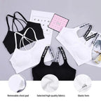 Soft And Stylish Women Sports Bra Girls Tops High Impact For Gym Top Fitness Yoga Running Sportswear For Females Stevvex
