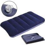 Soft Backrest Pillow PVC Durable Inflatable Air Mattress Inflatable Body Rest Pillow Cushion Air Travel Office Home Back Standard Pillow Rest Classic Airbed Series Relaxing Tool Recliner Cushion Pad Durable Inflatable Air Mattress Stevvex
