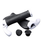 Soft Bicycle Grip Shock Absorption Road Bike Handlebar Cover Aluminium Alloy Lock Rubber Anti-slip Cycling Handle Grips Bike Handle Non Slip Soft Rubber Grips Mountain Bicycle Lock On Handle Bar Stevvex