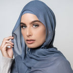 Soft Breathable Everyday Minimalist Hijab with Undercap‌ (MH186)