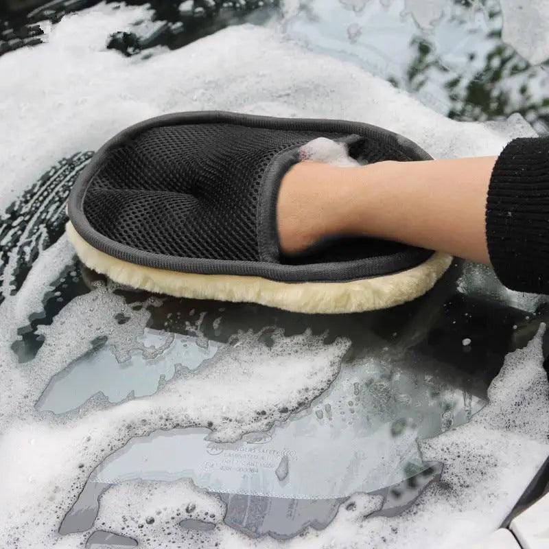 Soft Car Washing Gloves Motorcycle Washer Fast Modern Cleaning Car Glove Easy Clean Care Products For Car Stevvex