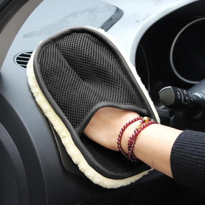 Soft Car Washing Gloves Motorcycle Washer Fast Modern Cleaning Car Glove Easy Clean Care Products For Car Stevvex