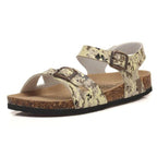 Soft Casual Sandals Women Summer Beach Slides Slippers Flip Flops Non-slip Buckle Strap Girls Indoor Outside Shoes Adjustable Double Buckle Strap Casual Comfort Footbed Slides Sandals For Indoor And Outdoor Beach Stevvex