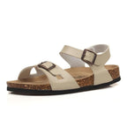 Soft Casual Sandals Women Summer Beach Slides Slippers Flip Flops Non-slip Buckle Strap Girls Indoor Outside Shoes Adjustable Double Buckle Strap Casual Comfort Footbed Slides Sandals For Indoor And Outdoor Beach Stevvex