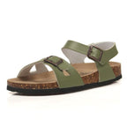 Soft Casual Sandals Women Summer Beach Slides Slippers Flip Flops Non-slip Buckle Strap Girls Indoor Outside Shoes Adjustable Double Buckle Strap Casual Comfort Footbed Slides Sandals For Indoor And Outdoor Beach Stevvex