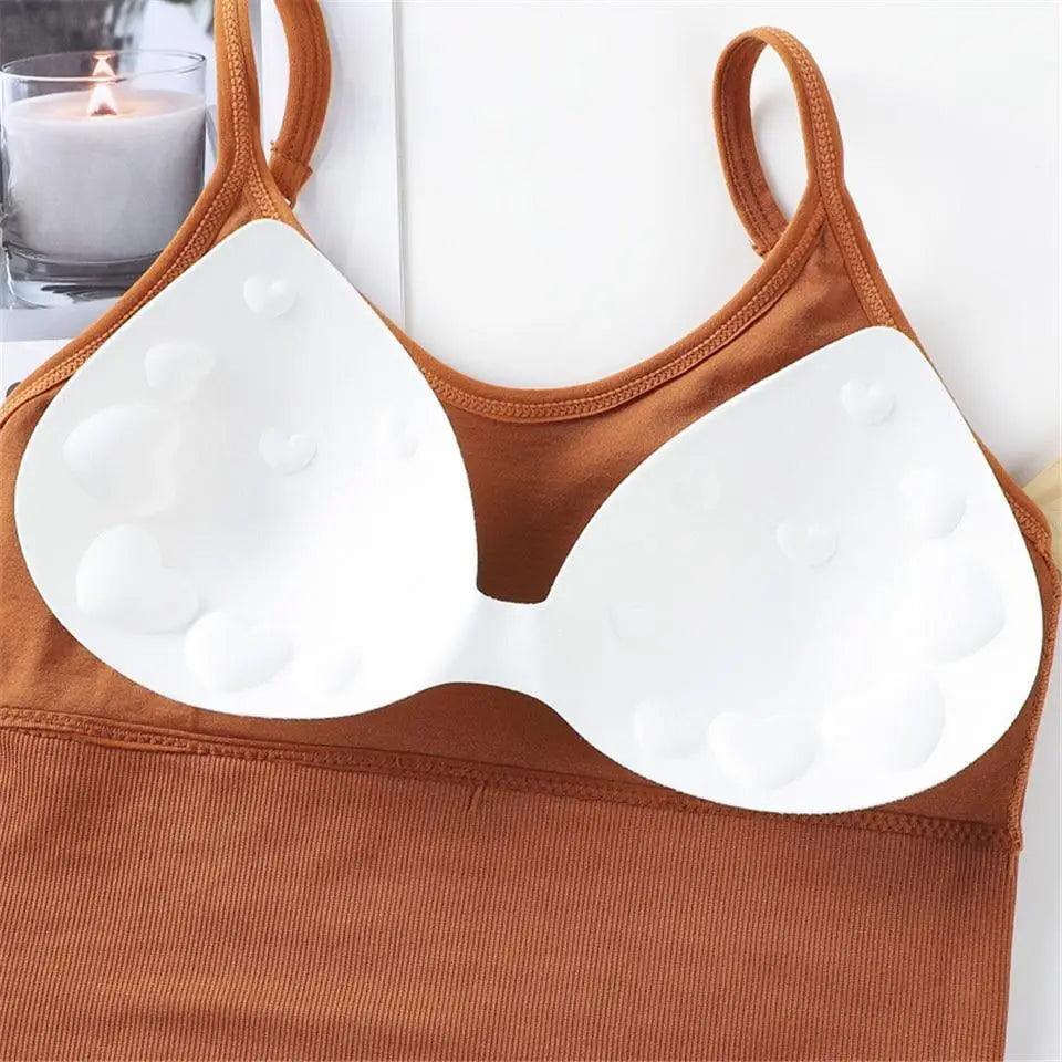 Soft Cotton Sports Bras For Women Push Up Solid Sports Bra Jogging Gym Women Sports Bra Girl Underwear Fitness Running Yoga Sport Tops Stevvex