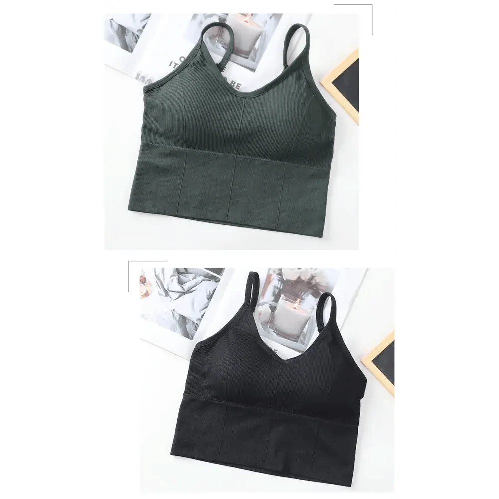 Soft Cotton Sports Bras For Women Push Up Solid Sports Bra Jogging Gym Women Sports Bra Girl Underwear Fitness Running Yoga Sport Tops Stevvex