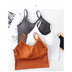 Soft Cotton Sports Bras For Women Push Up Solid Sports Bra Jogging Gym Women Sports Bra Girl Underwear Fitness Running Yoga Sport Tops Stevvex